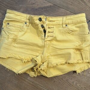 Billabong Yellow Shorts